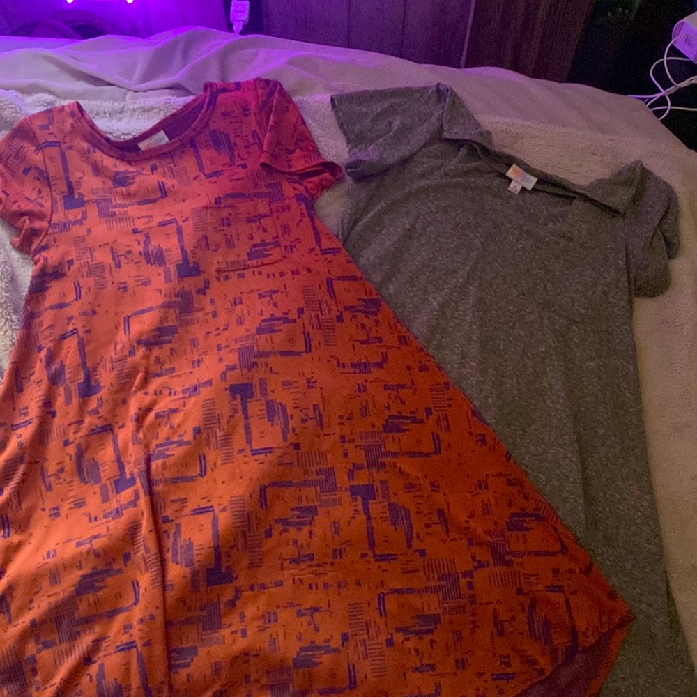 2 lularoe dresses